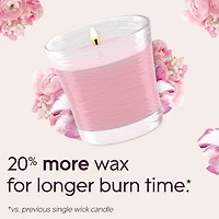 Glade® Scented Candle Air Freshener, Angel Whispers, 1-Wick Candle