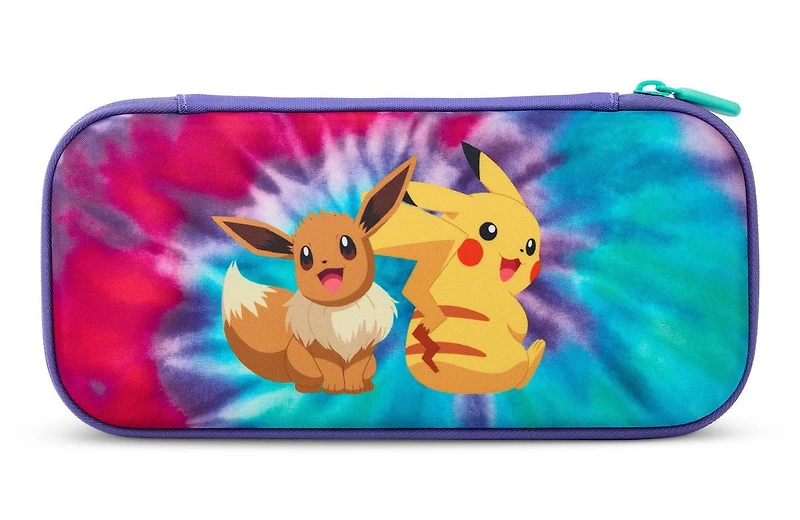 Étui mince PowerA pour Nintendo Switch – Tie-Dye Pikachu & Eevee