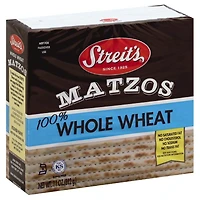 Streit's Matzo 100% Blé Entier Matzo 100% Blé Entier 312g