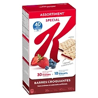 Kelloggy's Barres croquantes géantes Special K 40 croquantes, 500 g