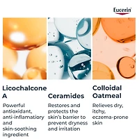 Eucerin Eczema Relief Body Cream for Eczema-Prone Skin, Steroid-Free and Fragrance-Free, Ceramide, Colloidal Oatmeal, 226g