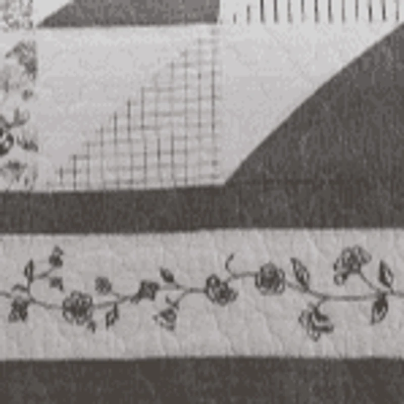 courtepointe Better Homes & Gardens 2 places/grand - Très grand