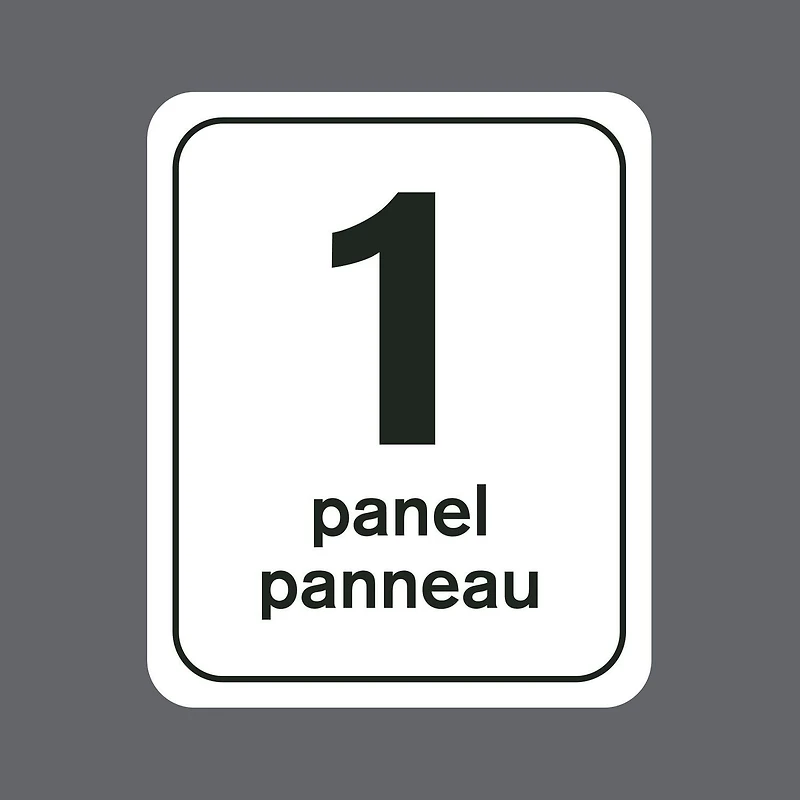 Hometrends Faux Silk Grommet Room Darkening Window panel, 1 63" H or 84"