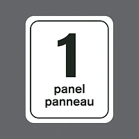 Hometrends Faux Silk Grommet Room Darkening Window panel, 1 63" H or 84"