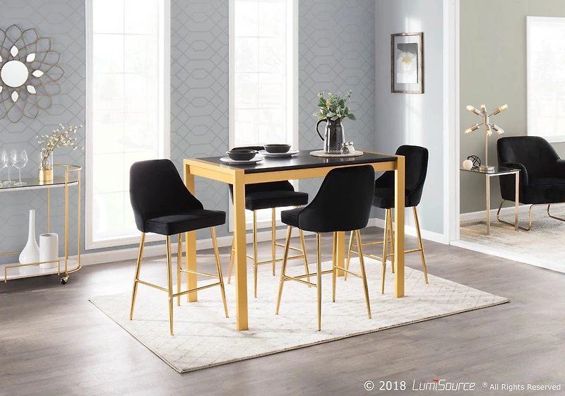 Fuji Contemporary  Counter Table by LumiSource