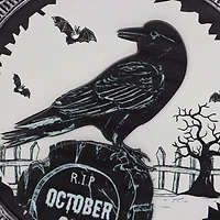 Halloween Home Decor Intérieur Hanging Raven Wall Hang pour Halloween Décorations intérieures 21.6cm