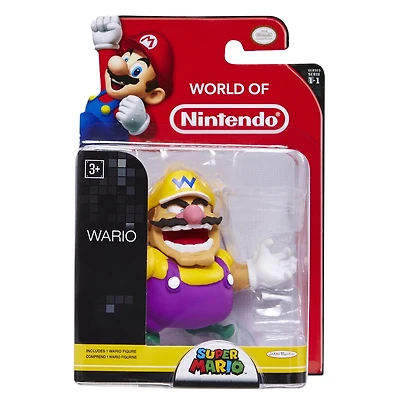 Figurine articulée Wario Nintendo de 2,5 po