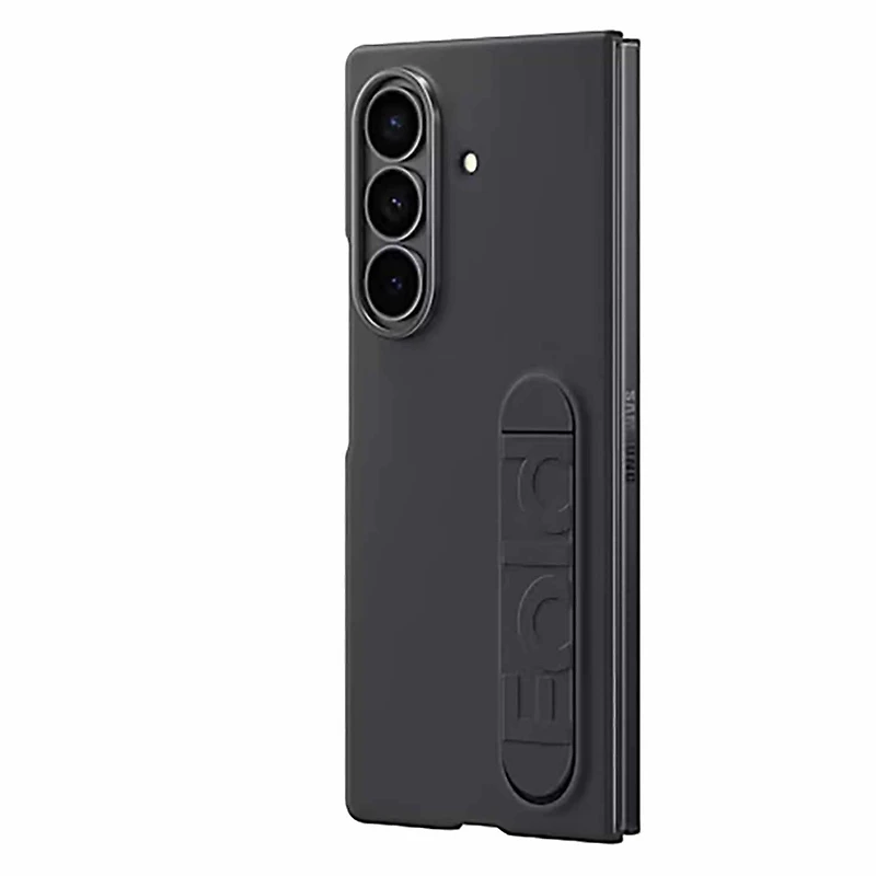 Samsung Étui en Silicone avec Support Noir pour Galaxy Z Fold7