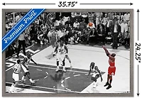Michael Jordan - The Shot Horizontal Wall Poster, 22.375" x 34"