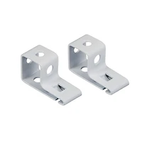 Mainstays Mounting Brackets for IBeam Curtain Rod Set, Set of 2, White