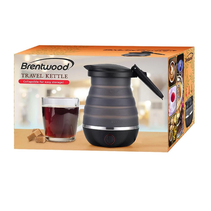 Brentwood 0.8L Collapsible Travel Kettle