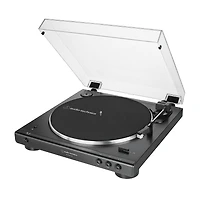 Audio-Technica AT-LP60XBT-USB-BK Fully Automatic Wireless Belt-Drive USB and Analog Turntable – Black