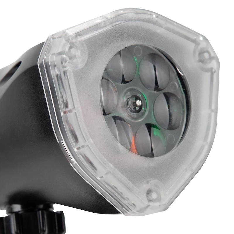 Lightshow Projection Whirl-a-Motion Happy Halloween JOL (Green/Orange)