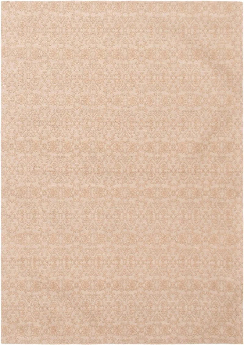 ECARPETGALLERY 4'9" x 6'9" Contemporary Collage Handmade Area Rug for Living Room