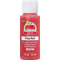 Apple Barrel Colors, 2 oz., Flag Red, 2 oz Matte Acrylic Paint