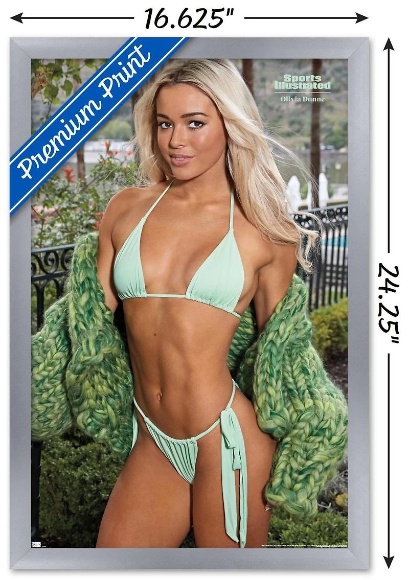 Sports Illustrated: Swimsuit Edition - Olivia Dunne 24 Wall Poster, 14.725" x 22.375"