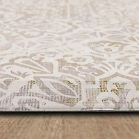 Mohawk Home - Tapis de cuisine havane de 50,8 cm × 106,6 cm (1 pi 6 po × 3 pi 6 po) Damask Nouveau