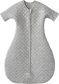 HALO® SleepSack® Wearable Blanket Easy Transition - 100% Cotton Grey, Small