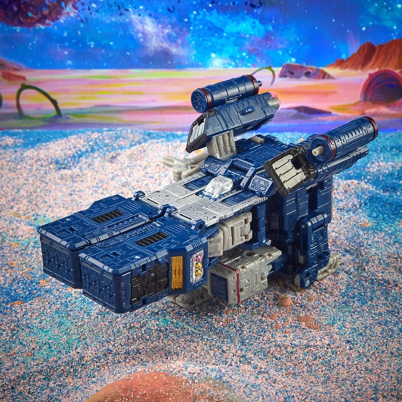Transformers Generations Legacy, figurine Soundwave classe Voyageur, pour enfants à partir de 8 ans, 17,5 cm
