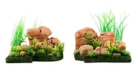 Penn Plax Insta-Aquascape 2 Piece 10 Gallon Tank Decor- resin