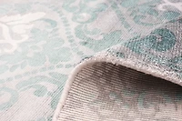 ECARPETGALLERY 5'0" x 8'0"  Transitional Galleria Hand Loomed Area Rug for Living Room, Dining Room and Bedroom in Grey