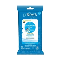 Dr. Brown’s™ Pacifier and Bottle Wipes for Babies and Toddlers - 40ct, 40 wipes