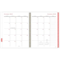 Mead® Large Weekly/Monthly Simplicity Stripe CYO Planner, Planner