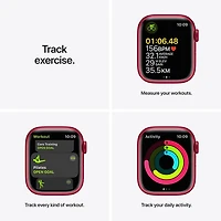 Apple Montre Série 7 Un grand écran. Une différence spectaculaire.