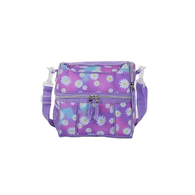 Sac à lunch en dome, marguerites