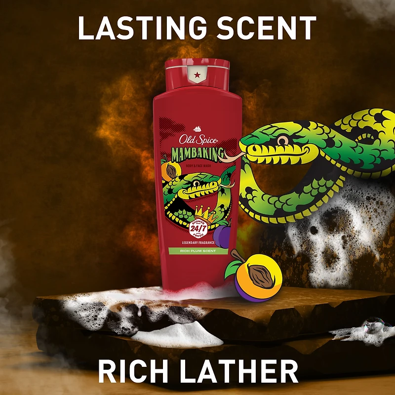 Old Spice Body Wash for Men, MambaKing