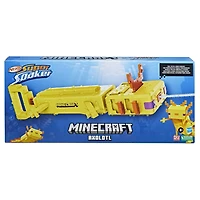 Nerf Super Soaker Minecraft, blaster à eau Axolotl, design du mob Axolotl dans Minecraft, jeu d'eau extérieur pour enfants