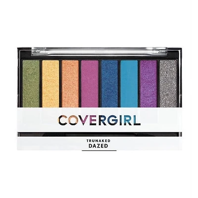COVERGIRL Palette d'ombres à paupières TruNaked, intensément pigmentés, pailletés, mats et brillants, 100% Sans Cruauté