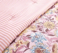 Mainstays DQ Bold Floral Comforter Set, 3-Piece, Multi