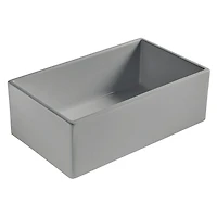 American Imaginations 30 po. W Évier de cuisine composite en granit gris approuvé CSA avec 1 bolAI-34578