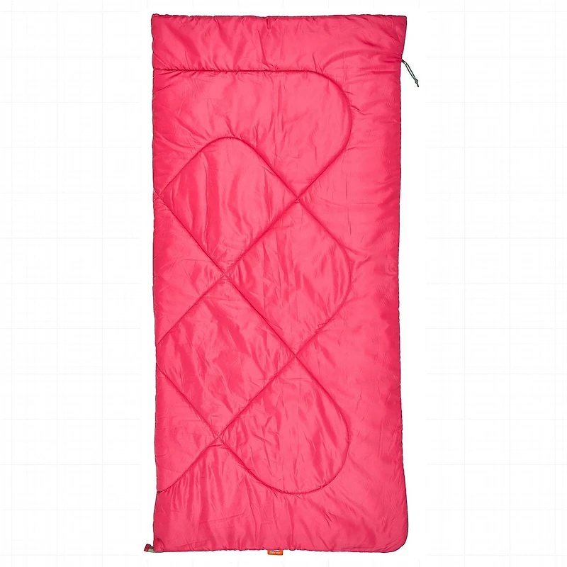 Sac de couchage pour enfant Ozark Trail, 56" (L) x 26" (l), sans indice de température, extérieur en tissu polyester, fille Sac de couchage
