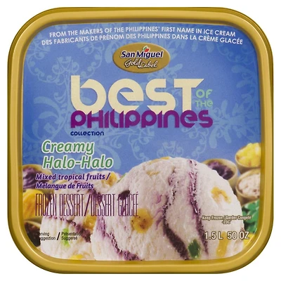 San Miguel Gold Label Crème Glacée Halo-Halo Bac