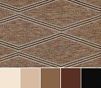 ECARPET Cypress Transitional Area Rug for Living Room, Bedroom, Dining Entrance, Hallway and More.