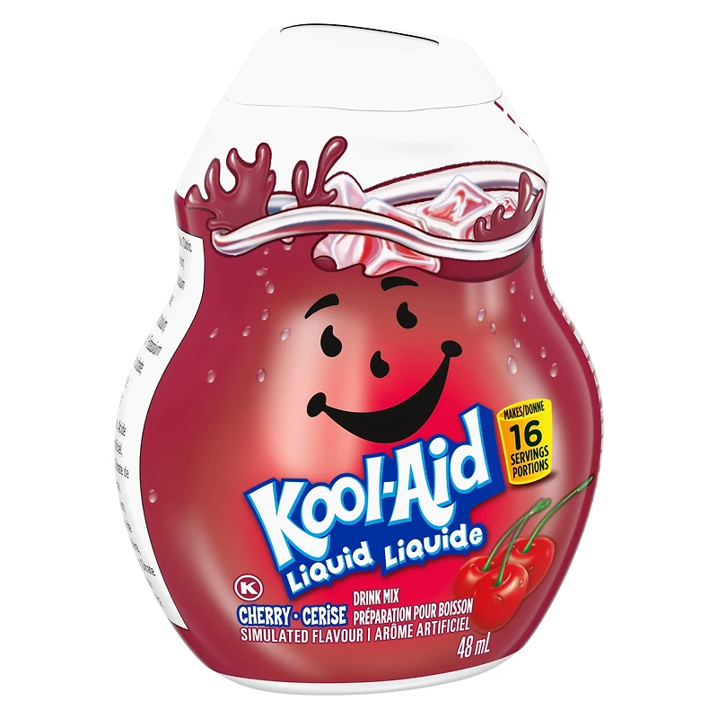 48ml KA LC CHERRY 12Ct, Crystal Light, Liquids, KOOL AID CHERRY 48ML