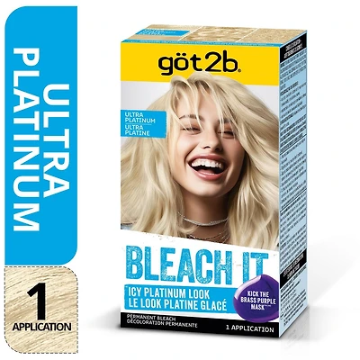 Got2b Bleach It Permanent Hair Color, 00A Ultra Platinum