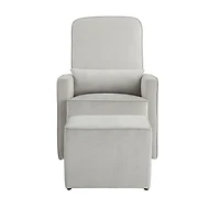Lennox  Chloe  Swivel Glider and Ottoman