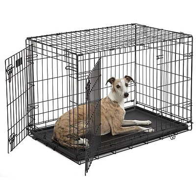 Cage pour chiens deux portes 36po