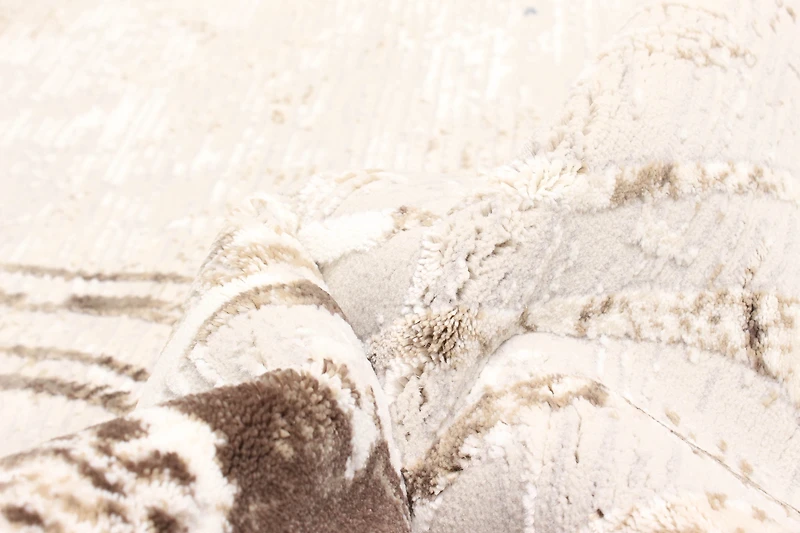 ECARPET Tapis Contemporain/Moderne Echo pour Salon, Chambre, Salle A Manger, Entrée, Couloir et Plus Encore.