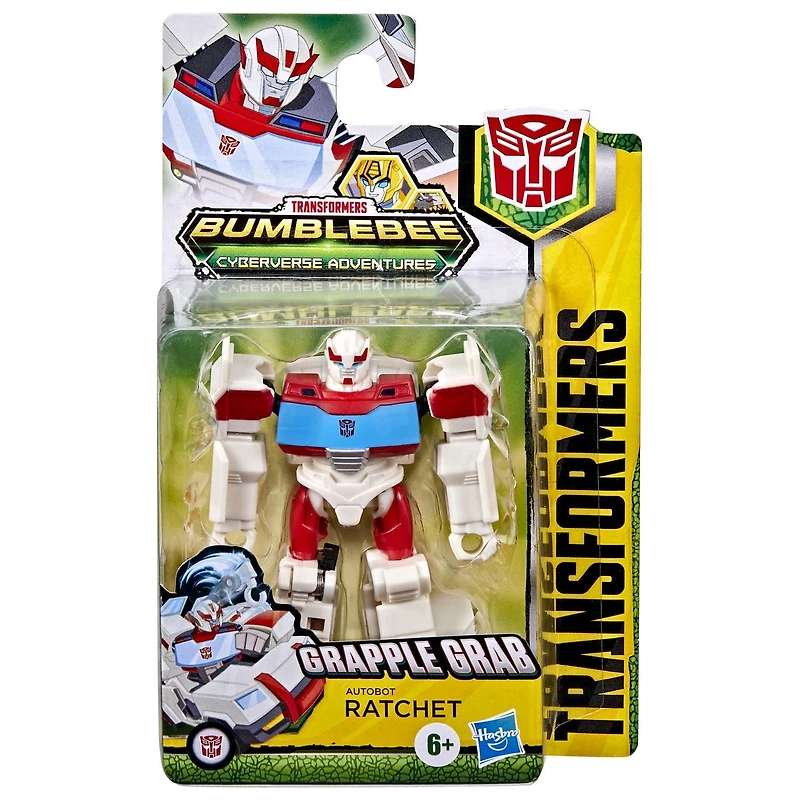 Transformers Cyberverse Action Attackers - Figurine Autobot Ratchet de classe éclaireur