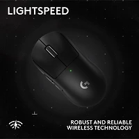 Souris gaming sans fil Logitech G PRO X SUPERLIGHT 2 SE LIGHTSPEED - Noir