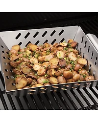 Wok BBQ en acier inoxydable