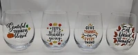 verre à vin sans tige.