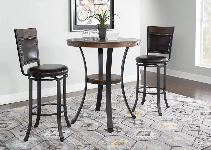 Trager Swivel Barstool