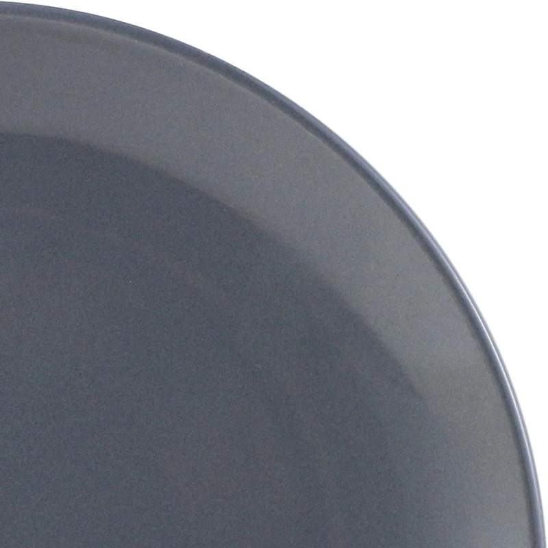 Mainstays Glazed Grey Round Stoneware Salad Plate, 7.4”, Color glaze with stoneware