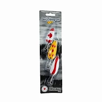 Len Thompson Fishing Lures -  03CE – 3 Piece Canadian Edition Kit – Original Series (Assorted Colours; Canadian, Yellow and Red, Red and White)