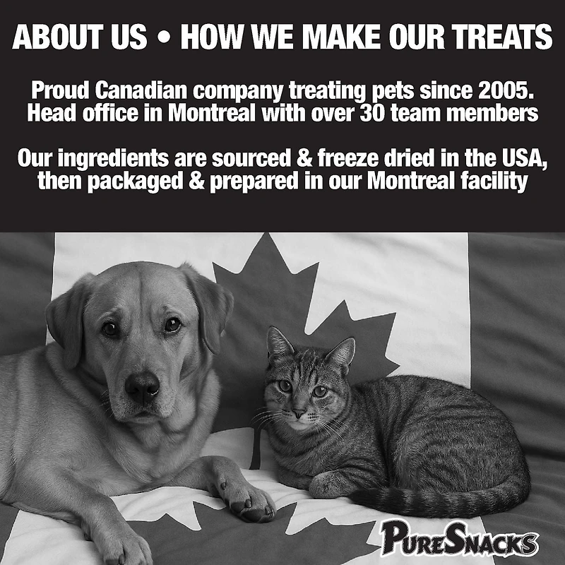 PureSnacks Freeze Dried Chicken Breast Dog Treats, Single Ingredient Dog Treats